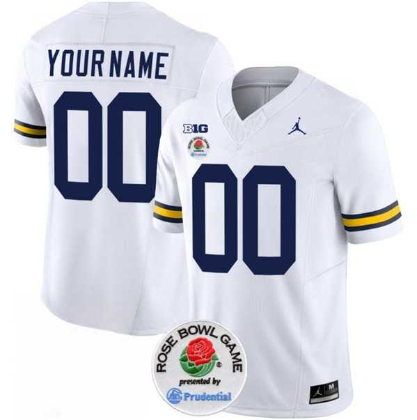 Men's Michigan Wolverines ACTIVE PLAYER Custom 2023 F.U.S.E. White Rose Bowl Patch Stitched Jersey,We sell and wholesale Men's Michigan Wolverines ACTIVE PLAYER Custom 2023 F.U.S.E. White Rose Bowl Patch Stitched Jersey on line form chian!